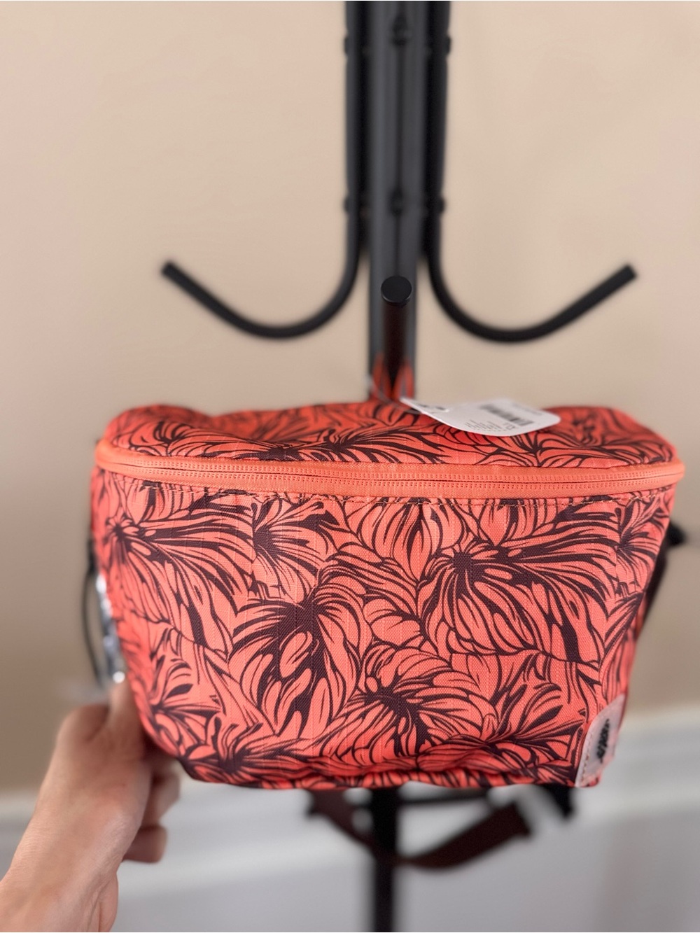 Free People Movement Brown and orange Floral Happy Packer Sling Bag - Picture 11 of 13